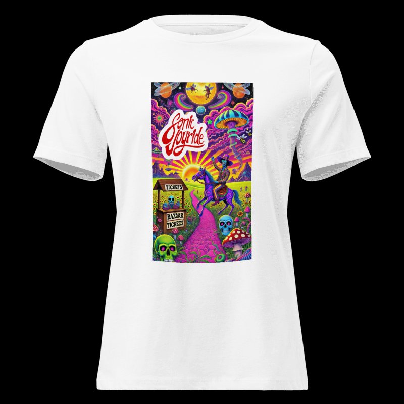Psychedelic Cowboy Women's Relaxed Tee